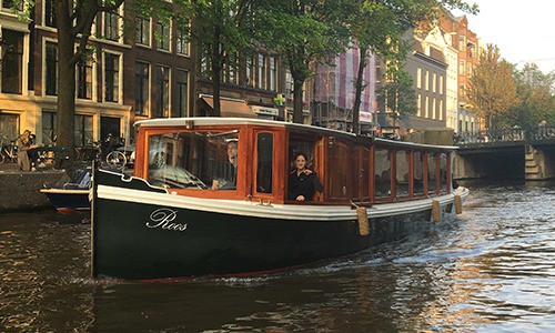 Salonboot huren amsterdam Roos