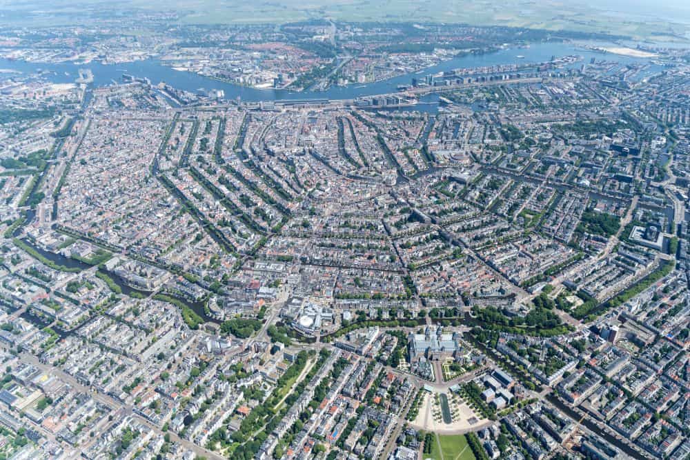 Amsterdam van bovenaf Amsterdam van bovenaf