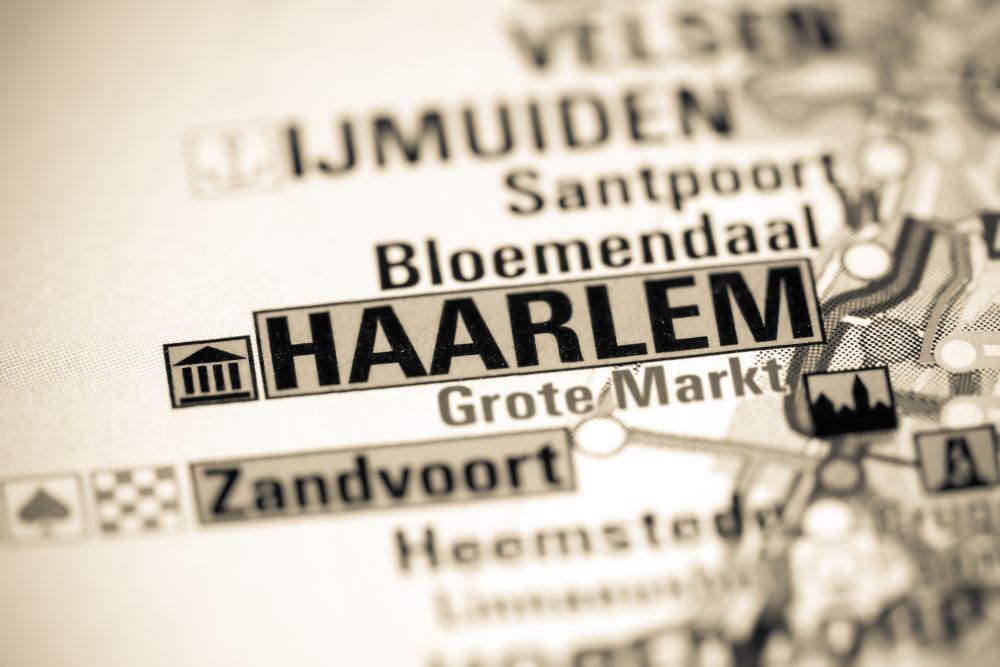 Haarlem kaart vroeger