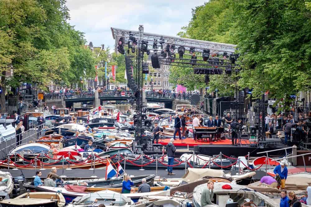 Het Grachtenfestival in Amsterdam