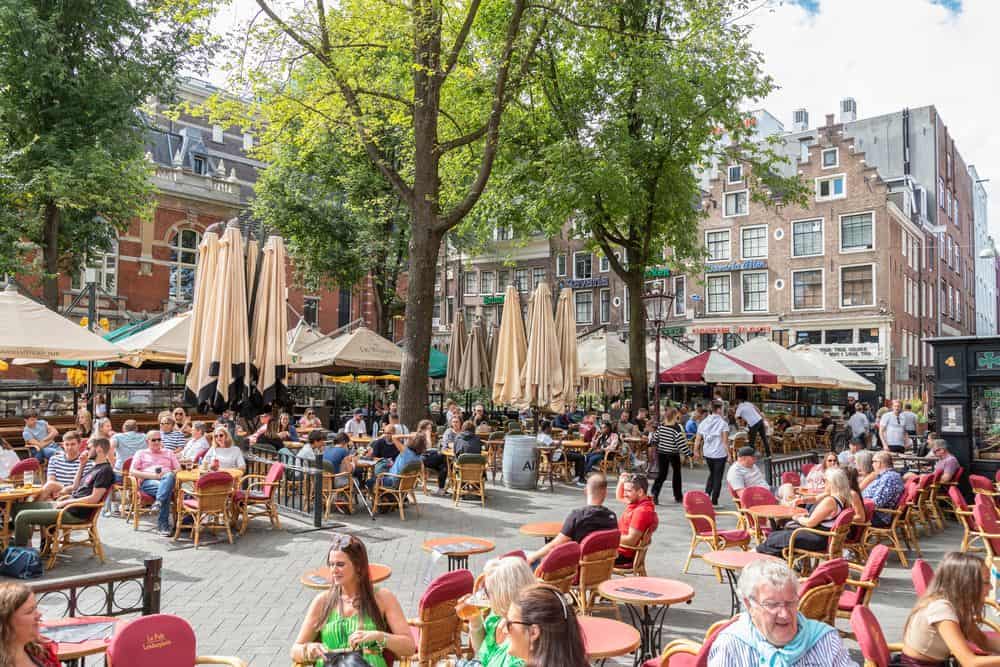 Leidseplein Amsterdam terrassen