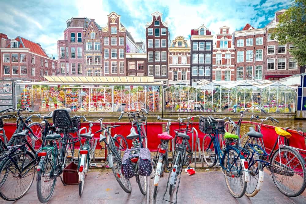 Bloemenmarkt in Amsterdam