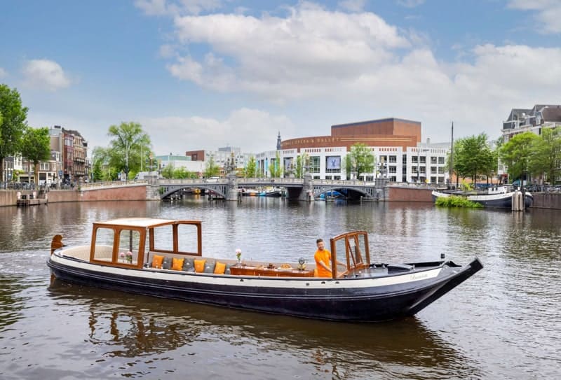 Barlotti boot zonder dak Amsterdam