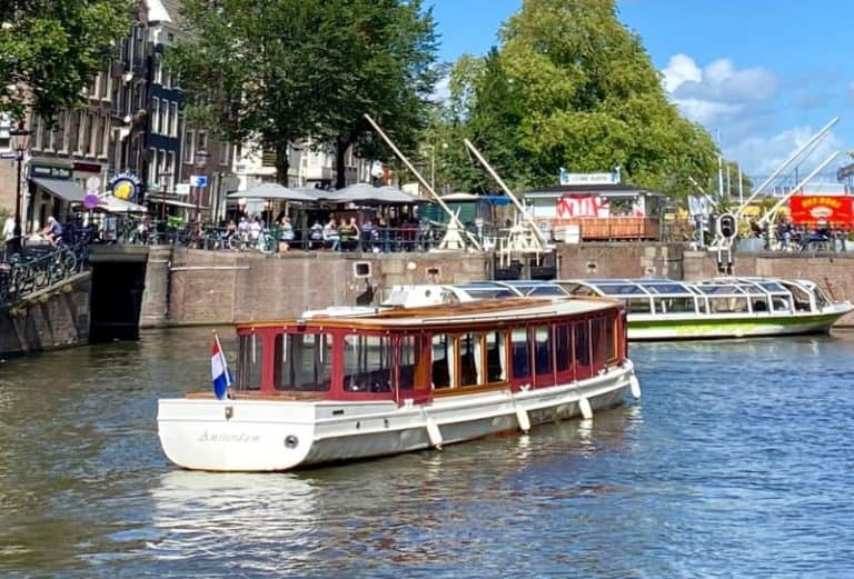 Iris boot Amsterdam achterkant