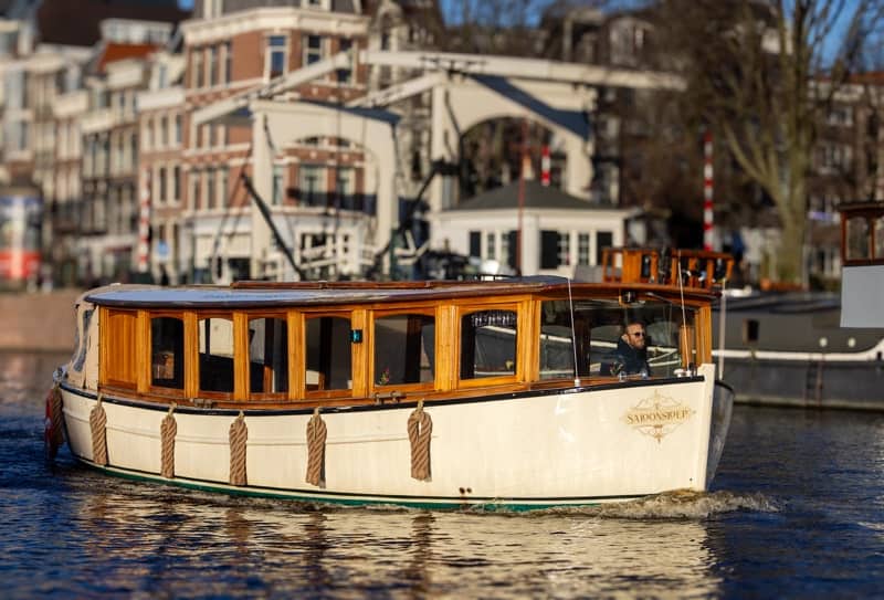 Saloonsloep boot Amsterdam