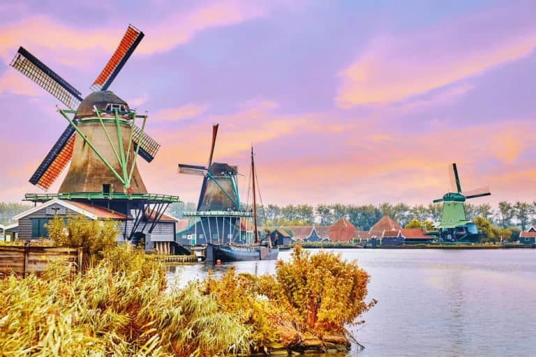 Windmills near Amsterdam