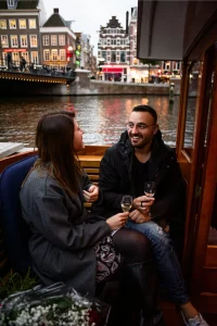 Drinks on board the Admiraal Heijn