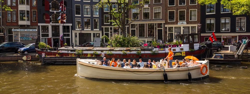 Grachtenfahrt Amsterdam mit Kindern