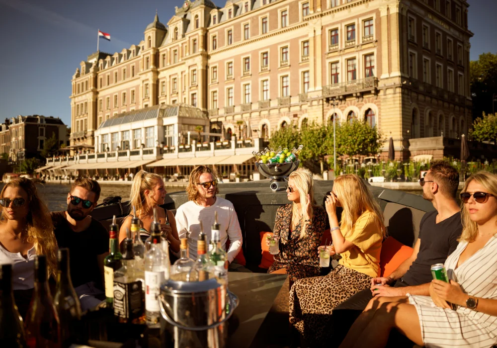 Vertreklocatie rondvaart amsterdam