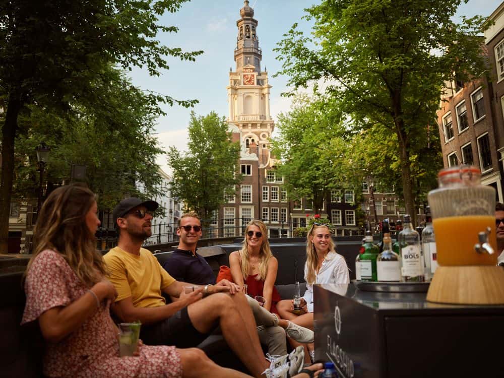 De stad verkennen tijdens een bedrijfsuitje