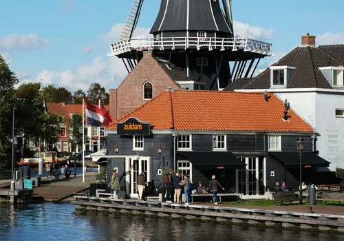 Historische Gebäude Haarlem