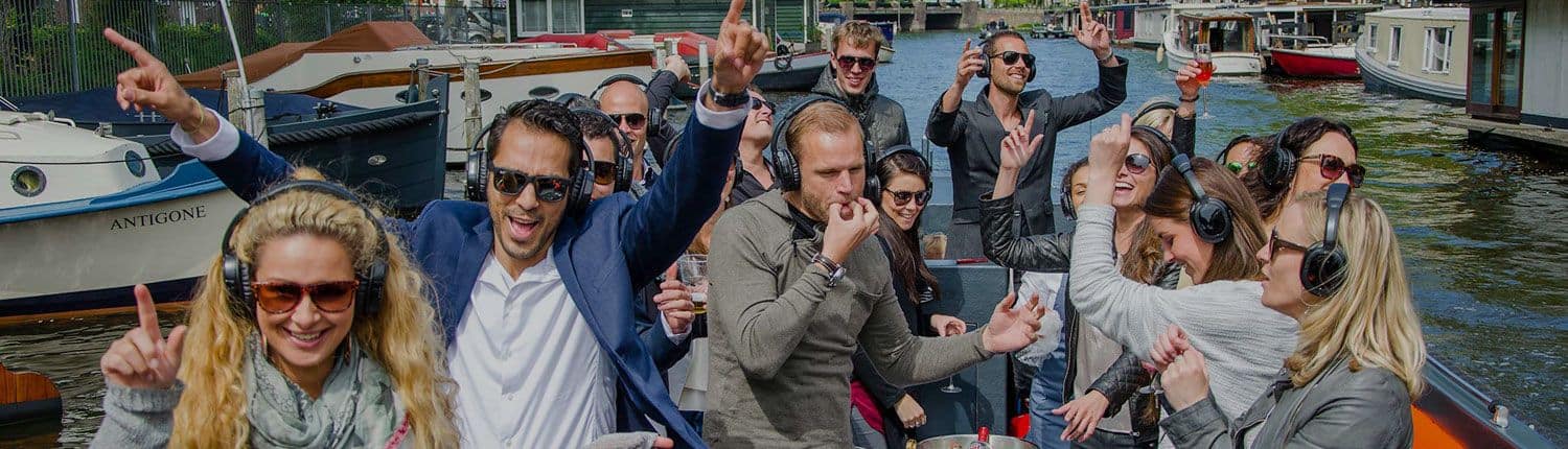 Silent disco aan boord