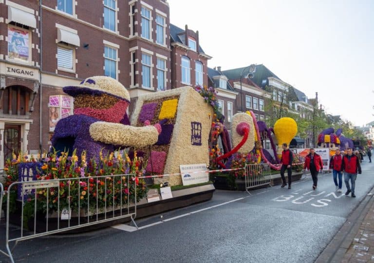 Bloemencorso in Haarlem