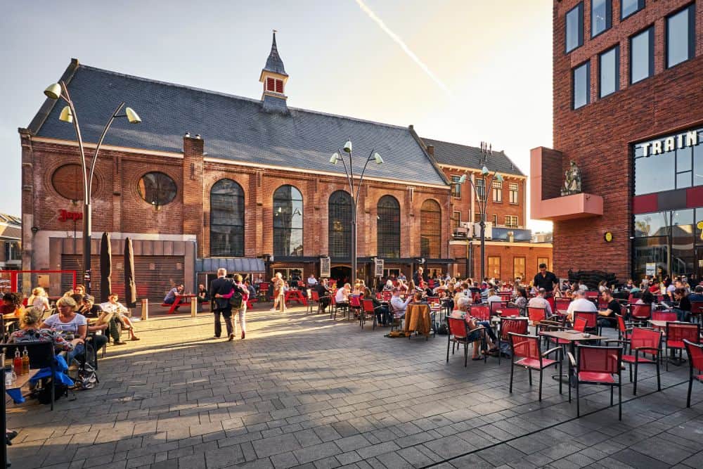 Terras Jopenkerk Haarlem
