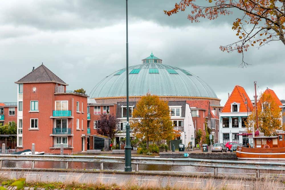 De koepelgevangenis in Haarlem