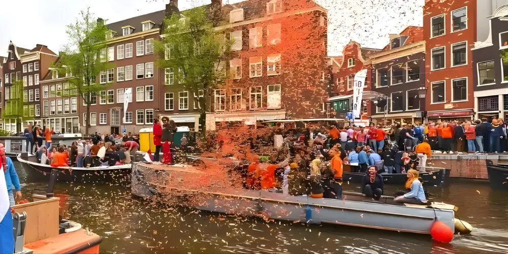 Boot huren Koningsdag Haarlem