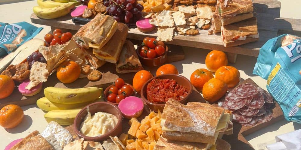 Luxe lunch op de boot