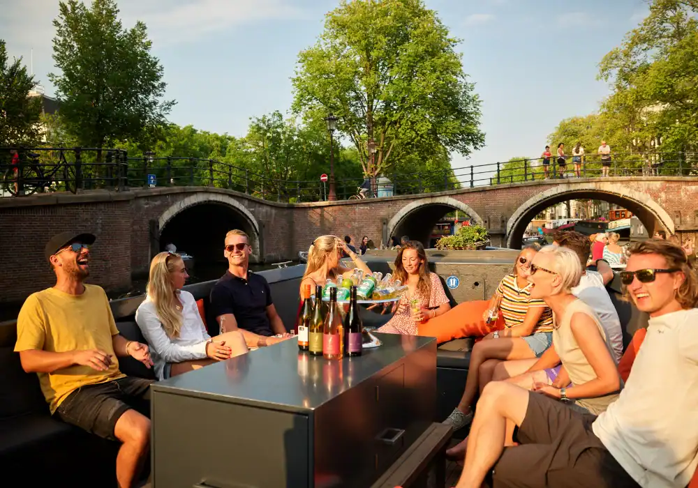 Varen tijdens bedrijfsuitje