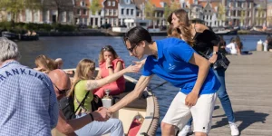 Haarlem Bootstour Kapitän