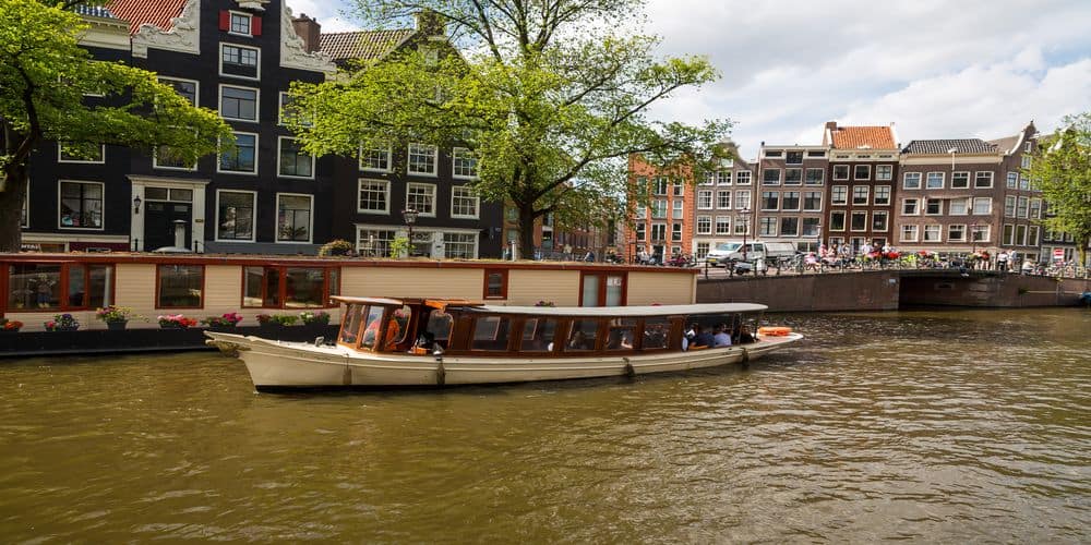 Bootstour auf den Amsterdamer Grachten