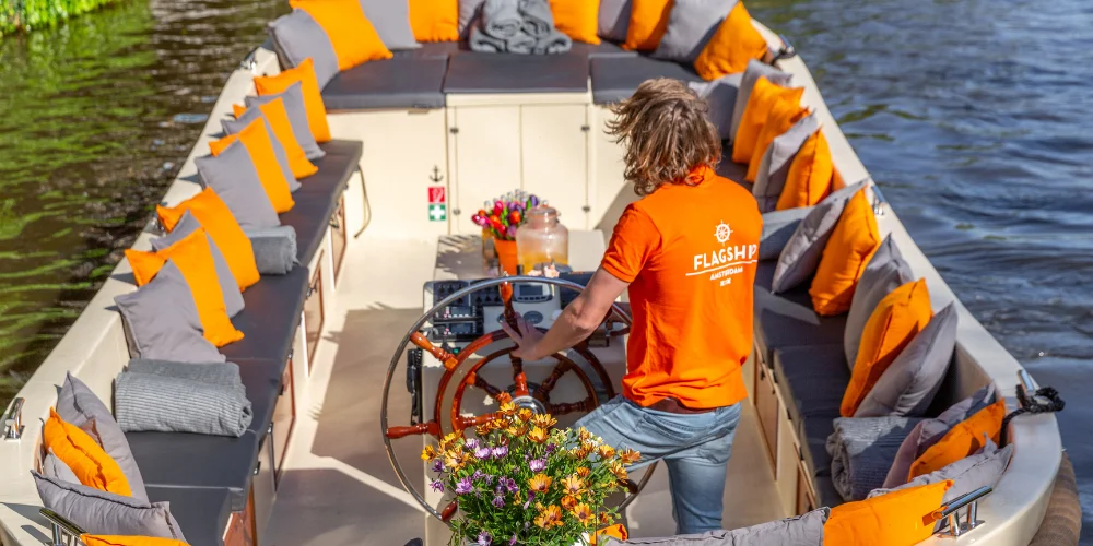 Luxe sloep amsterdam rondvaart