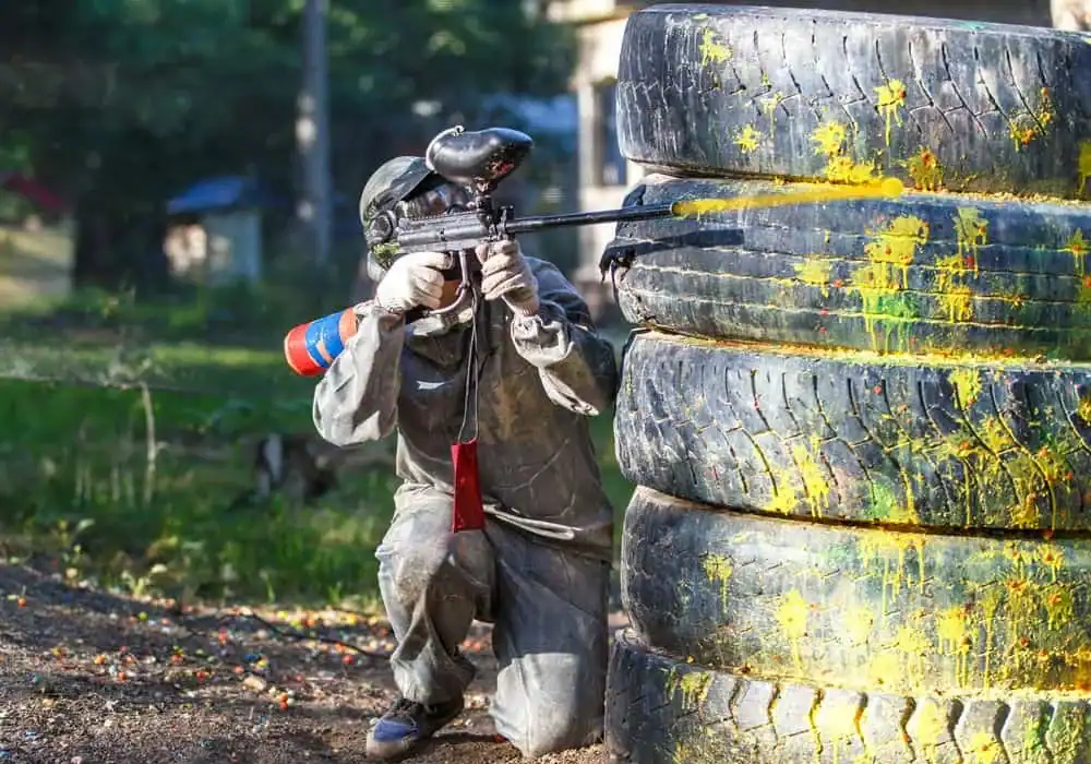 Teambuilding paintballen