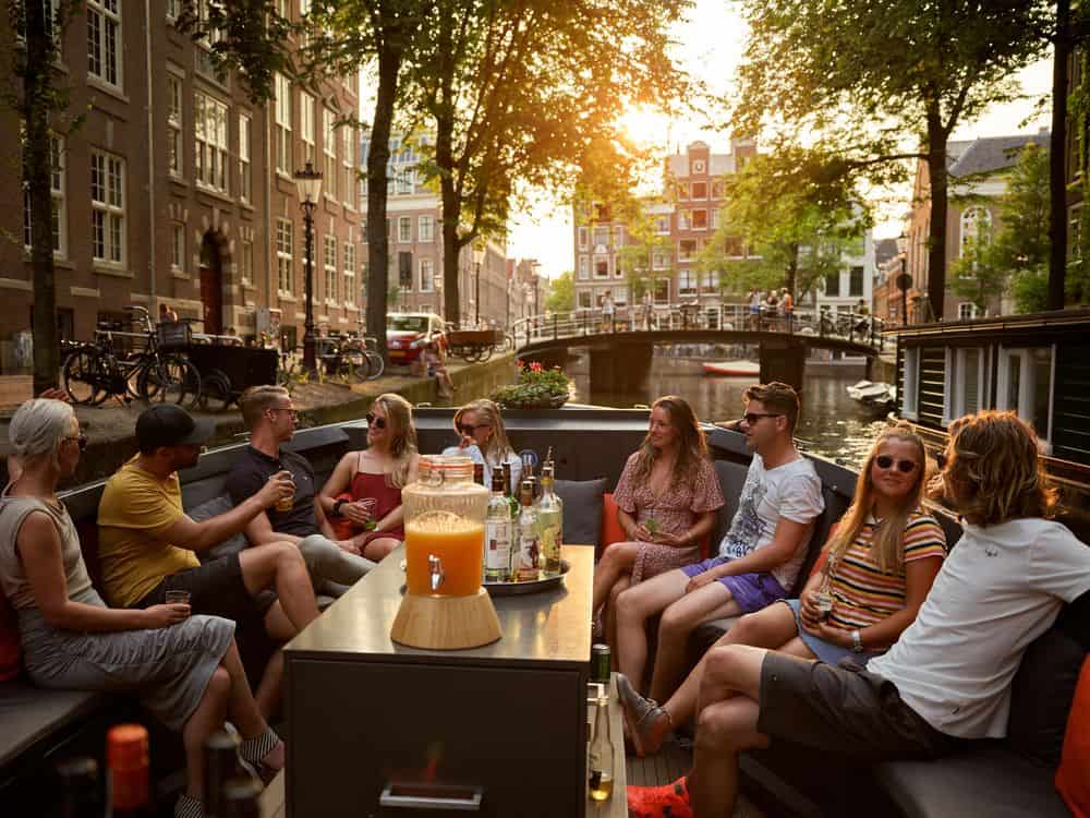 Varen door de grachten