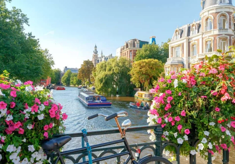 Bootsfahrt Grachten Amsterdam