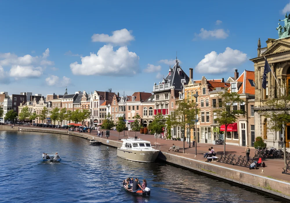 Varen grachten Haarlem