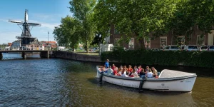Bootsfahrt auf den Grachten von Haarlem