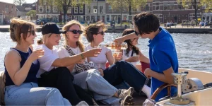 Weingenuss in Haarlem