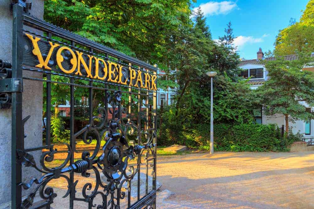 Vondelpark Amsterdam