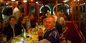 Abendessen im Salonboot Jean Schmitz
