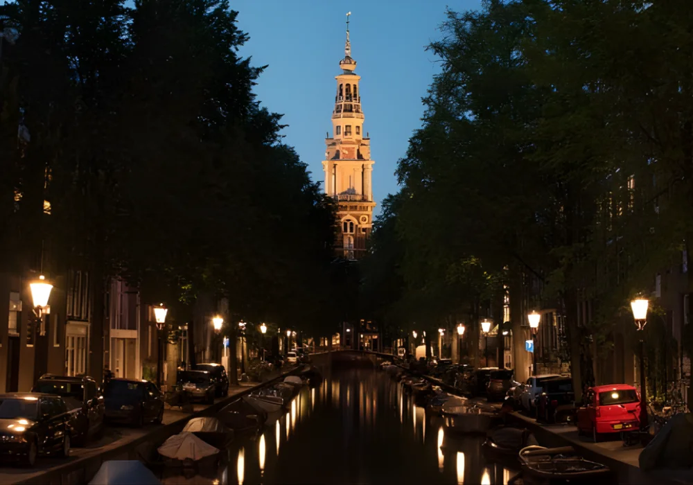Zuiderkerk avond
