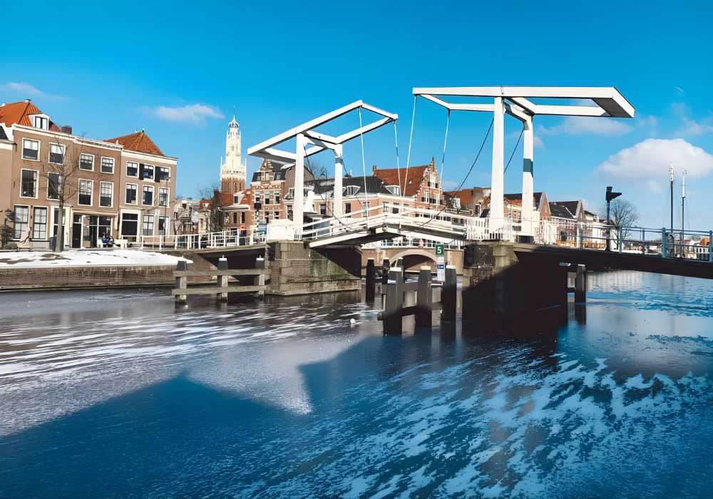 Christmas and winter in Haarlem