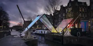 amsterdam light festival kunstwerk sluis
