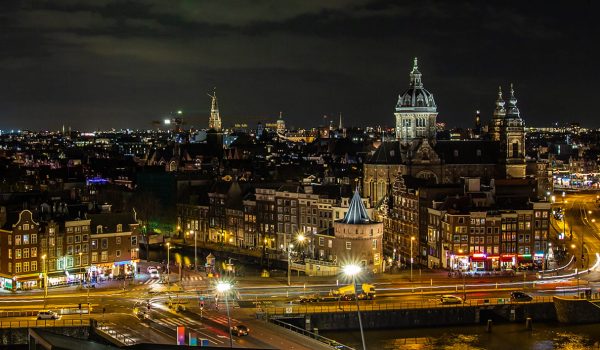 Amsterdam in de nacht min Amsterdam in de nacht